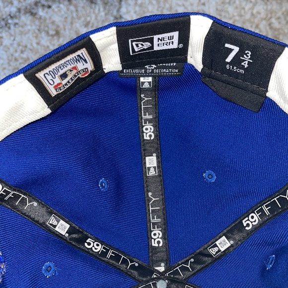 New Era Hat Toronto Blue Jays Fitted Size 7 3/4 - Picture 6 of 6